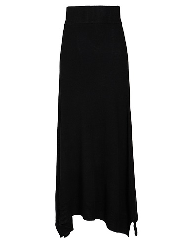 8 by YOOX Jupe longue WOOL BLEND KNIT COLUMN MAXI SKIRT
 45% Polyamide recyclé, 30% Coton biologique, 25% Laine mérinos