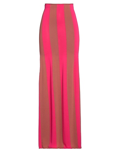 LIVIANA CONTI Long skirt Magenta 65% Viscose, 35% Polyamide