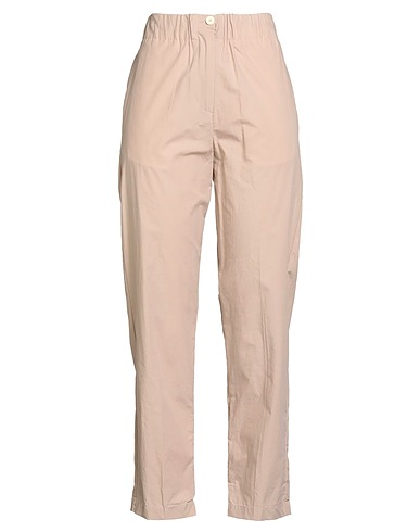 ALYSI Pantalone CRÈME Cipria 100% Cotone