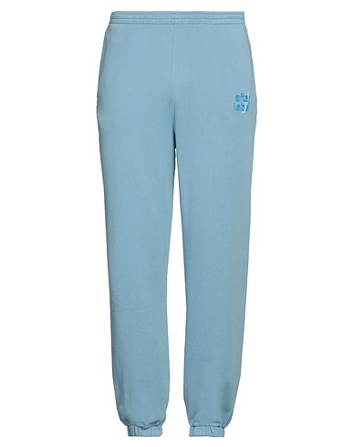 AFTERLABEL Casual trouser Sky blue 100% Cotton