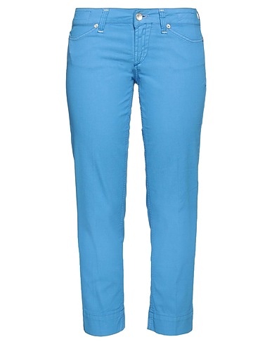 JACOB COHЁN Pantalone Azzurro 98% Cotone, 2% Elastan