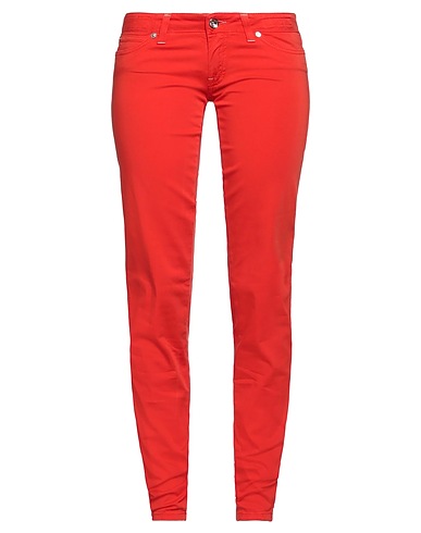JACOB COHЁN Pantalon Rouge 97% Coton, 3% Élasthanne