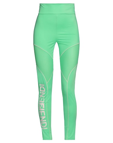FENDI Leggings Verde chiaro 78% Poliammide, 22% Elastan