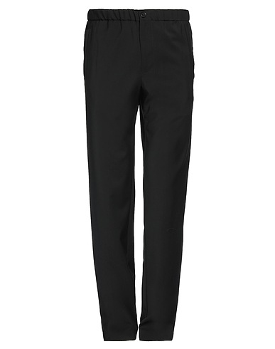 EMPORIO ARMANI Pantalone Nero 100% Lana Vergine
