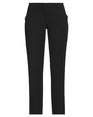 HANITA Pantalone Nero 65% Acetato, 35% Viscosa