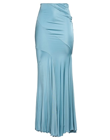 BLUMARINE Long skirt Slate blue 100% Viscose