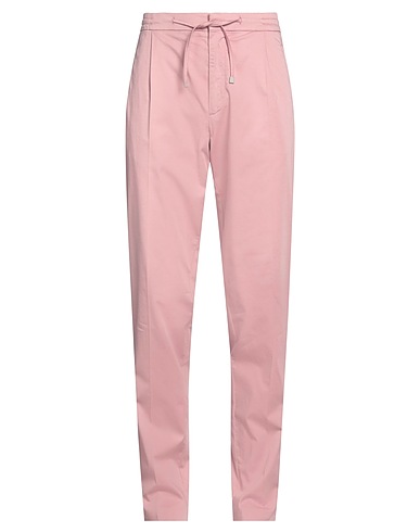 LARDINI Casual pants Pink 55% Cotton, 41% Lycra®, 4% Elastane