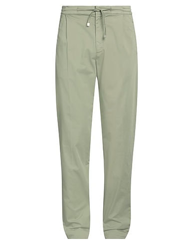 LARDINI パンツ ミリタリーグリーン コットン 55% / ポリウレタン® 41% / ポリウレタン 4%