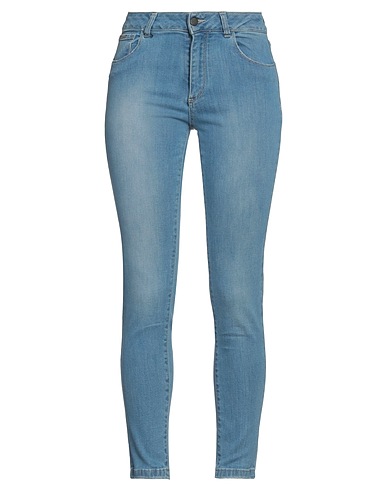 MICHAEL COAL Denim pants Blue 99% Cotton, 1% Elastane