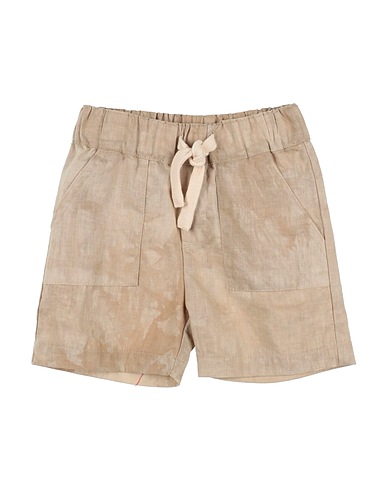 PLEASE Shorts & Bermuda Sand 55% Linen, 45% Cotton