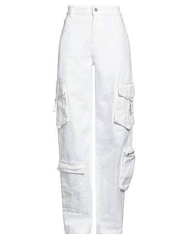 3x1 NYC Denim trousers White 100% Cotton