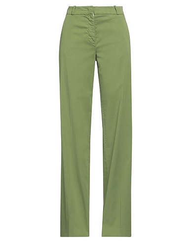 KILTIE Pantalone Verde militare 58% Cotone, 40% Tencel™, 2% Elastan