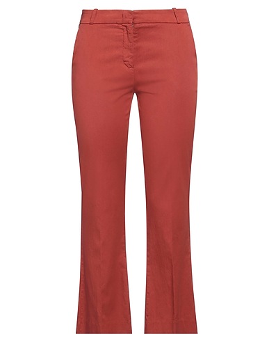 KILTIE Casual pants Brick 58% Cotton, 40% Tencel™, 2% Elastane
