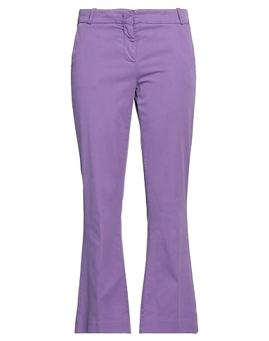 KILTIE Casual trouser Mauve 58% Cotton, 40% Tencel™, 2% Elastane