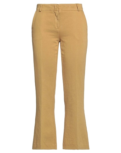 KILTIE Casual trouser Mustard 68% Cotton, 32% Linen