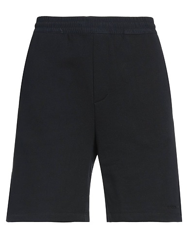 EMPORIO ARMANI Shorts & Bermuda Midnight blue 100% Cotton, Polyester