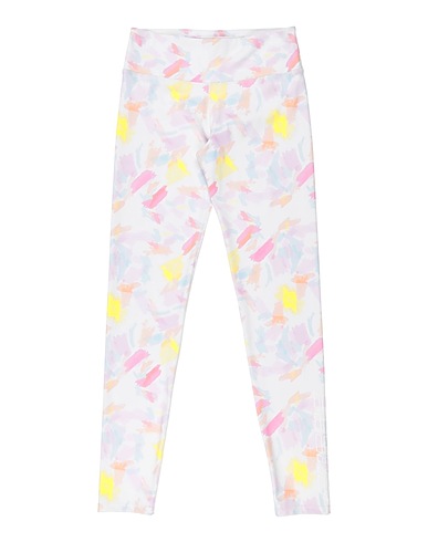 GUESS Leggings White 76% Polyester, 24% Elastane