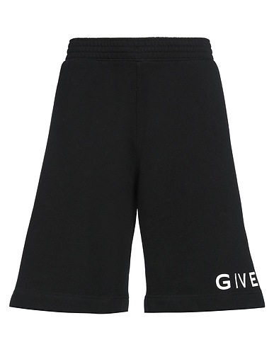GIVENCHY Shorts & Bermuda Black 100% Cotton