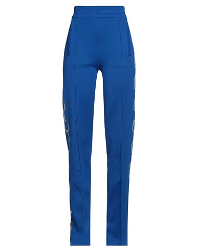 BURBERRY Casual trouser Bright blue 47% Viscose, 39% Polyester, 13% Polyamide, 1% Elastane