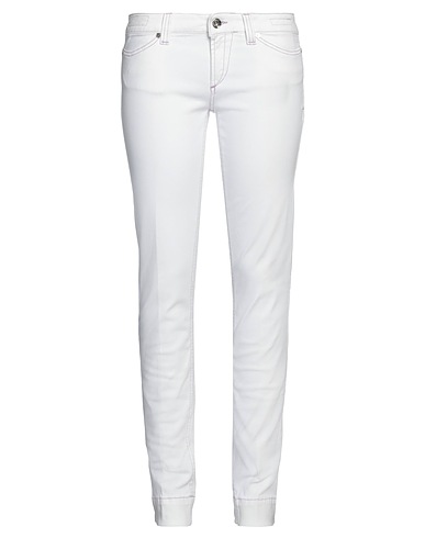 JACOB COHЁN Casual pants White 99% Cotton, 1% Elastane