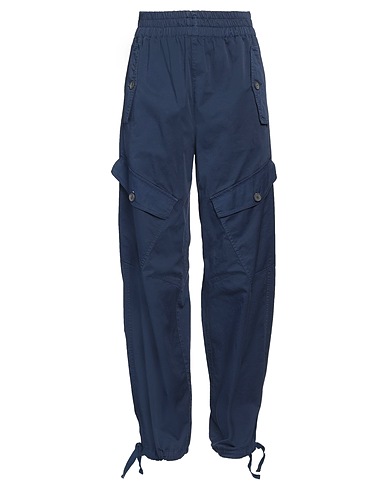 SEMICOUTURE Pantalone Blu navy 97% Cotone, 3% Elastan