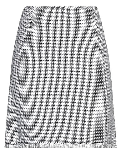 DIANA GALLESI Mini skirt Black 76% Cotton, 16% Acrylic, 8% Other Fibres