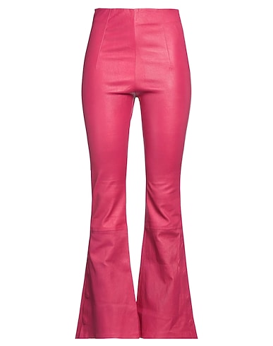 AMIRI Casual trouser 100% Ovine leather, Cotton, Elastane