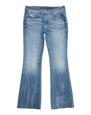 DIESEL Denim pants BLU 62% Cotton, 16% Polyester, 13% Lyocell, 8% Elastomultiester, 1% Elastane