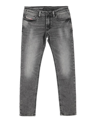 DIESEL Denim trousers Black 89% Cotton, 9% Polyester, 2% Elastane