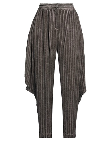 UN-NAMABLE Pantalone Antracite 70% Viscosa, 30% Seta