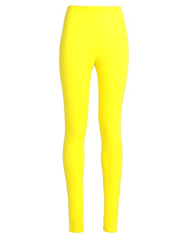 RAF SIMONS Leggings Giallo 86% Poliammide, 14% Elastan