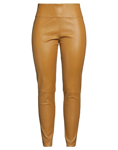 NOVE Casual pants Camel Sheepskin
