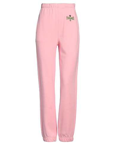 CHIARA FERRAGNI Casual trouser Pink 100% Cotton