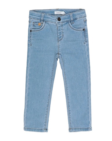 LIL' ATELIER Denim trousers Blue 61% Cotton, 34% Polyester, 3% Viscose, 2% Elastane