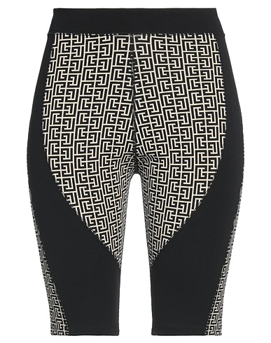 BALMAIN Shorts & Bermuda Black 95% Cotton, 5% Elastane