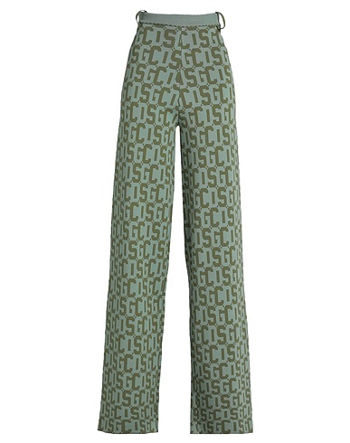 GCDS Casual trouser Sage green 100% Polyamide