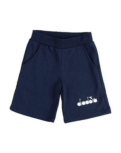 DIADORA Shorts & Bermuda Navy blue 100% Cotton