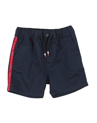 TOMMY HILFIGER Shorts & Bermuda BLU NOTTE 65% Cotton, 33% Polyester, 2% Elastane