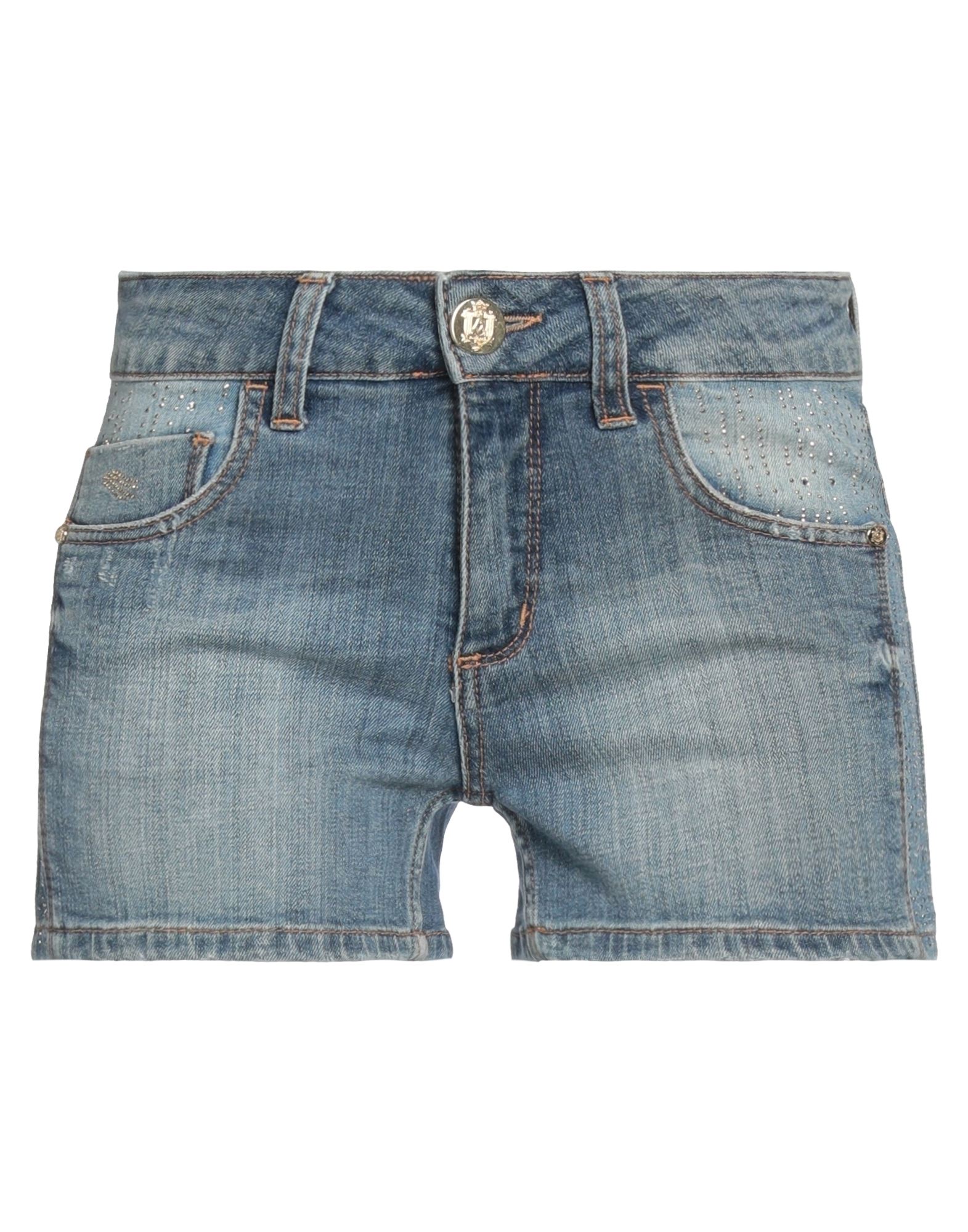 ANGELO MARANI - Denim shorts
