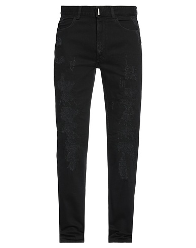 GIVENCHY Denim pants Black 98% Cotton, 2% Elastane