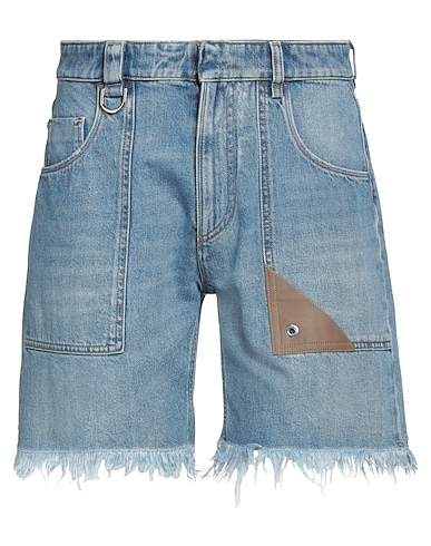 FENDI Denim shorts Blue 100% Cotton
