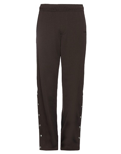 LANVIN Casual pants Dark brown 62% Polyester, 28% Cotton, 10% Polyamide