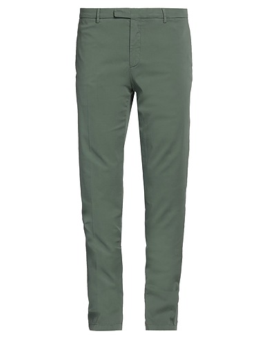 BOGLIOLI Chinos Verde militare 98% Cotone, 2% Elastan