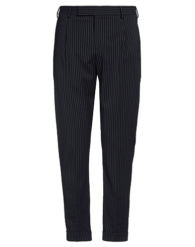 PT Torino Casual trouser Midnight blue 98% Virgin Wool, 2% Elastane