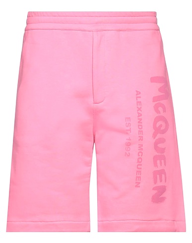 MCQUEEN Shorts & Bermuda Pink 100% Cotton