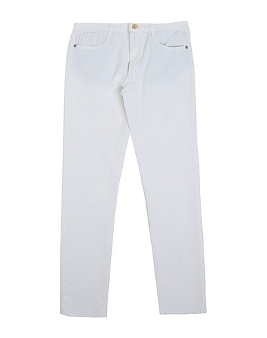 HEROS Pantaloni jeans Bianco 98% Cotone, 2% Elastan