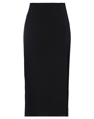 JIL SANDER Maxi Skirts Black 83% Viscose, 17% Polyester