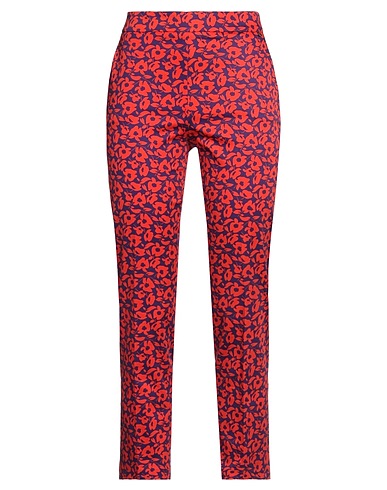 KOCCA Casual pants Plum 97% Cotton, 3% Elastane