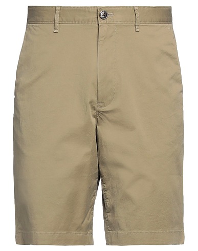MICHAEL KORS MENS Shorts & Bermuda Verde militare 98% Cotone, 2% Elastan