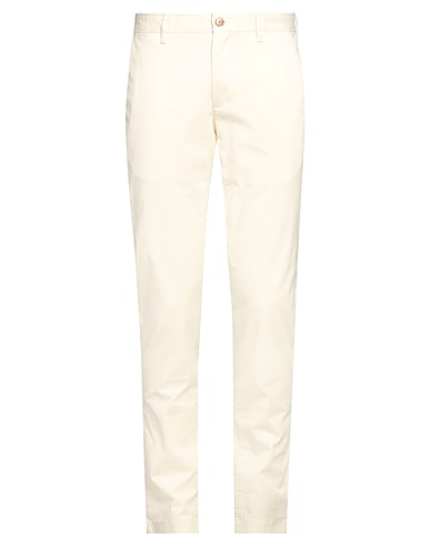 MICHAEL KORS MENS Casual trouser Ivory 97% Cotton, 3% Elastane